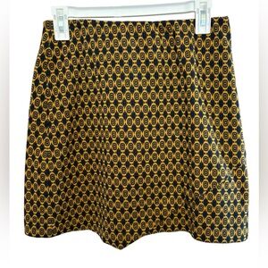 CABI Geometric Patterned Skirt Size M
